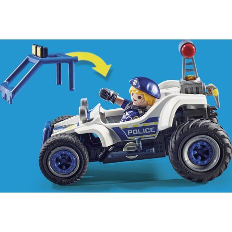 Playmobil City Action Αστυνομική Καταδίωξη Off-Road 70570